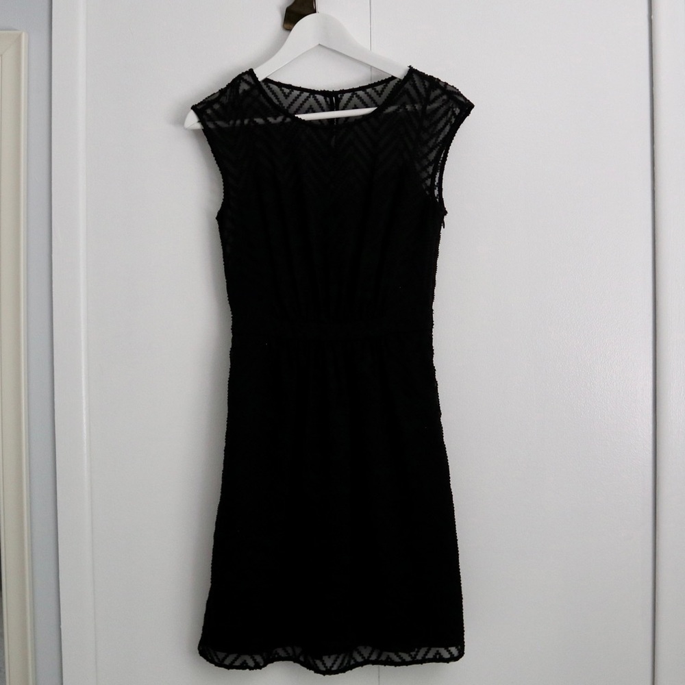 J. Crew zig zag short sleeve dress